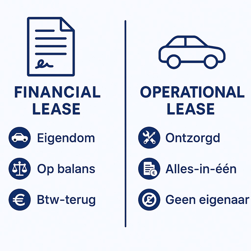 financial vs operational leasevoor bedrijfswagens