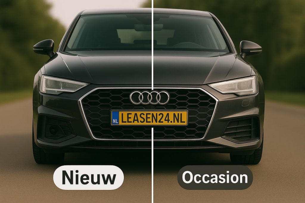 Nieuwe auto of occasion leasen